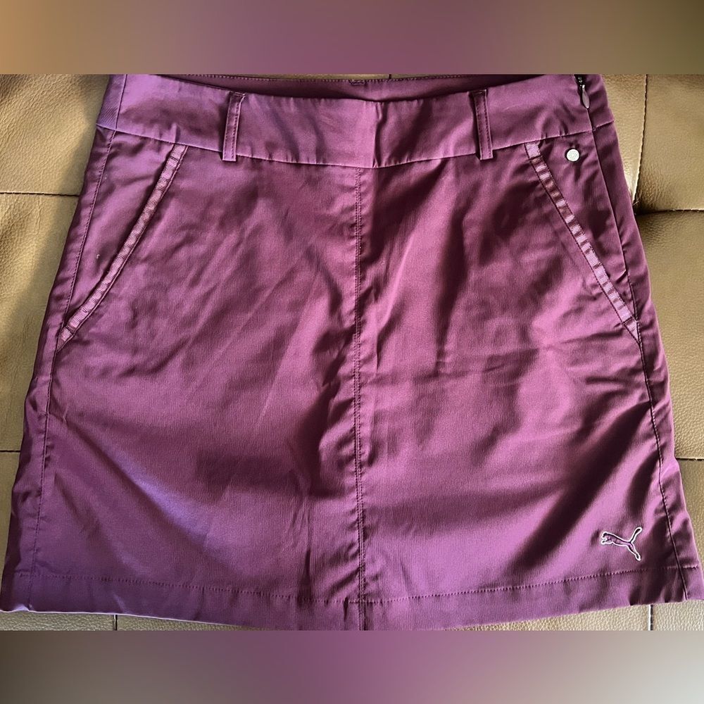 Puma Dark Purple Golf / Tennis Skirt Size Size 6